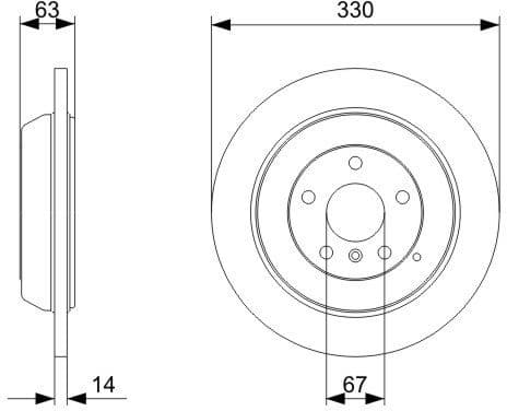 Brake Disc 0986479330 - image 10