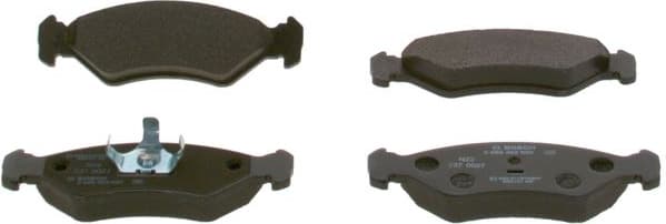 Brake Pad Set, disc brake 0986492020 - image 8