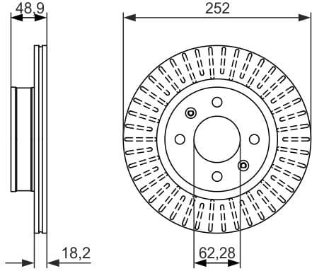 Brake Disc 0986479770 - image 7