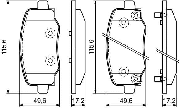 Brake Pad Set, disc brake 0986494930 - image 14