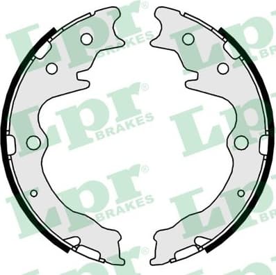 Brake shoes handbrake 89820