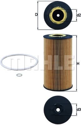 Filter oil OX358D - image 7