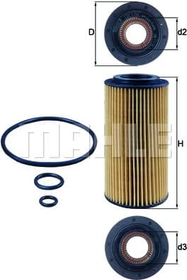 Filter oil OX179D - image 4