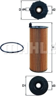 Filter oil OX196/1D1 - image 3