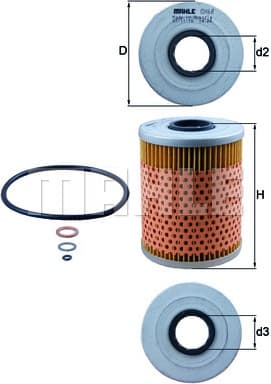 Filter oil OX68D - image 3