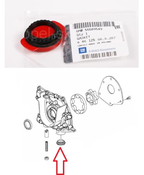 Seal oil pump drive 55589549 - image 2