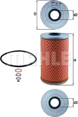 Filter oil OX96D - image 3