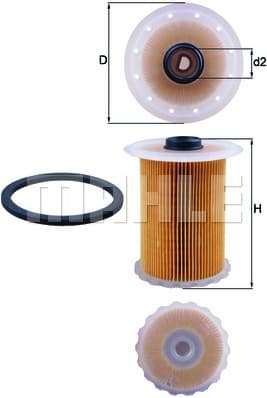 Filter diesel fuel KX183D - image 3