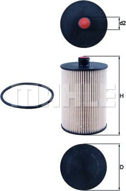 Filter diesel fuel KX217D - image 3
