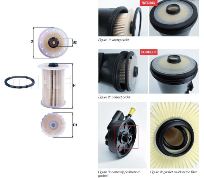 Filter diesel fuel KX229D - image 2