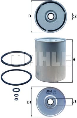 Filter diesel fuel KX24D - image 3