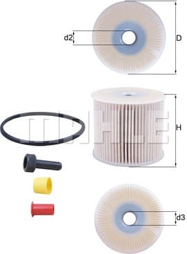 Filter diesel fuel KX85D - image 3