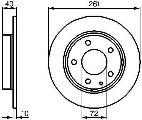 Brake Disc 0986478633 - image 10