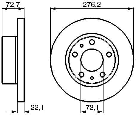 Brake Disc 0986479162 - image 10