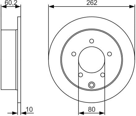 Brake Disc 0986479A41 - image 7