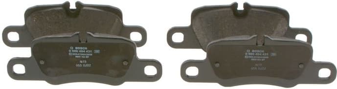 Brake Pad Set, disc brake 0986494431 - image 4