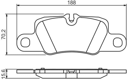 Brake Pad Set, disc brake 0986494431 - image 8