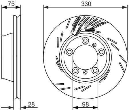 Brake Disc 0986479733 - image 7