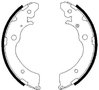 Brake Shoe Set 0986487440 - image 7