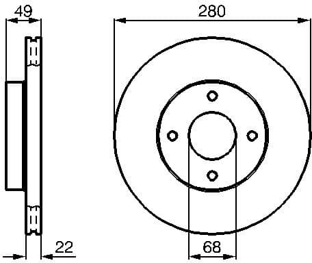 Brake Disc 0986478728 - image 10
