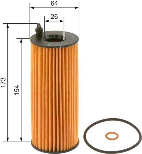 Oil Filter F026407072 - image 10
