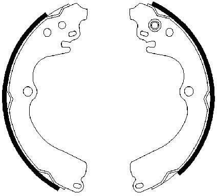 Brake Shoe Set 0986487463 - image 6