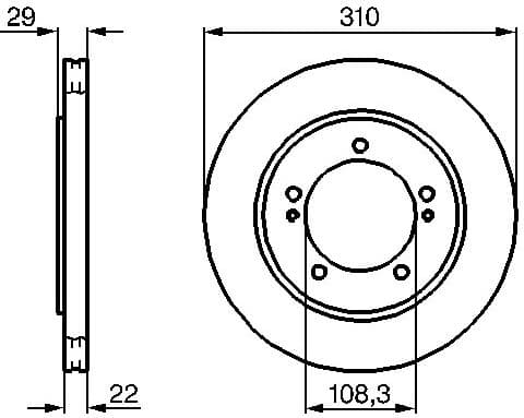 Brake Disc 0986478839 - image 9