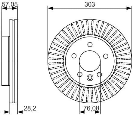 Brake Disc 0986479154 - image 7