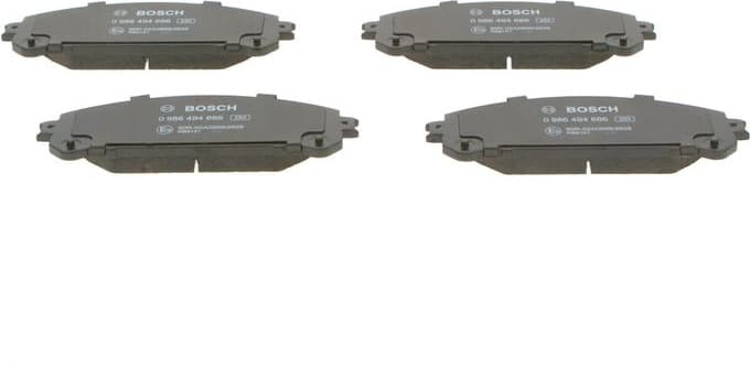 Brake Pad Set, disc brake 0986494686 - image 7
