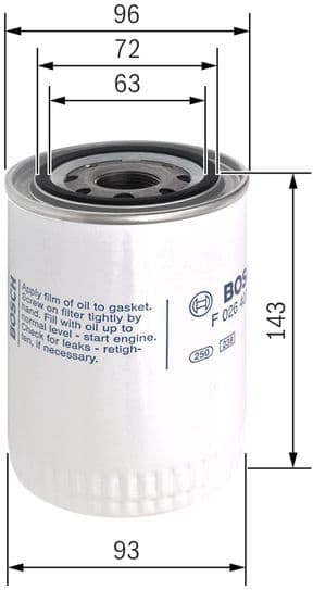 Oil Filter F026407121 - image 10