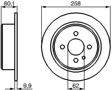 Brake Disc 0986478034 - image 7