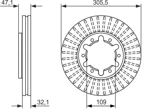 Brake Disc 0986479359 - image 7