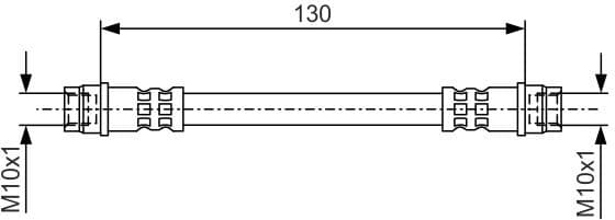 Brake Hose 1 987 481 B22 - image 10
