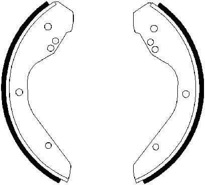 Brake Shoe Set 0986487386 - image 7