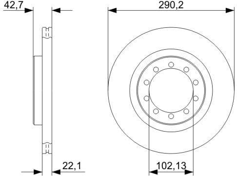 Brake Disc 0986479343 - image 10