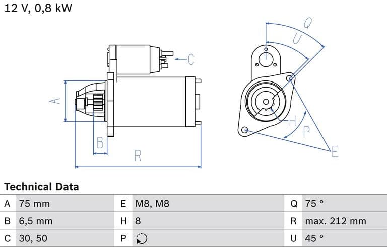 Starter 0986014371 - image 3