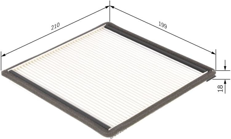 Filter, cabin air 1987432021 - image 10
