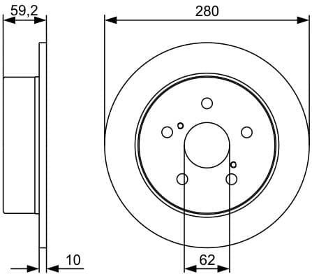 Brake Disc 0986479520 - image 6
