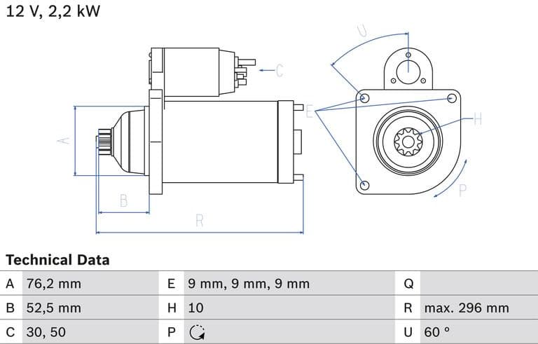 Starter 0986016340 - image 6