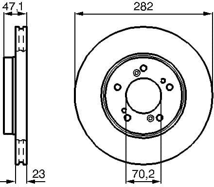 Brake Disc 0986478667 - image 6