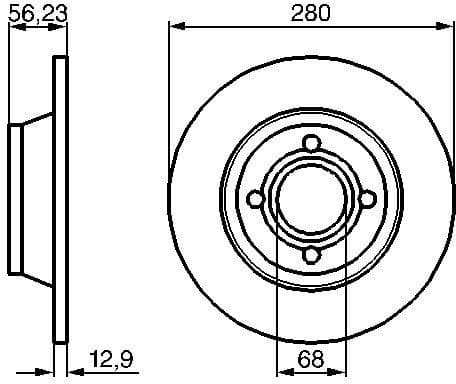Brake Disc 0986478131 - image 6