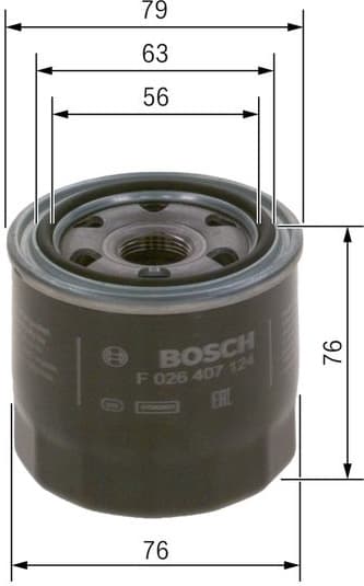 Oil Filter F 026 407 124 - image 10