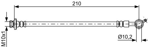 Brake Hose 1 987 481 830 - image 10