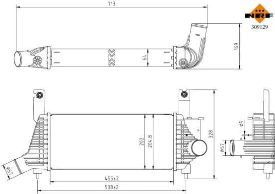 Charge Air Cooler 309129 - image 5