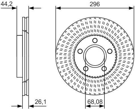 Brake Disc 0986479D15 - image 6