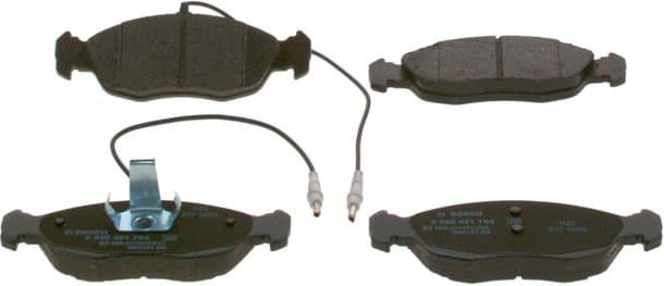 Brake Pad Set, disc brake 0986461764 - image 8