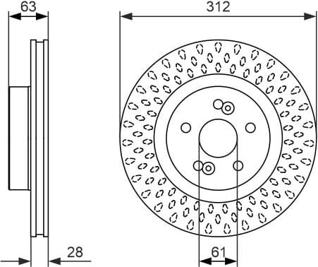 Brake Disc 0986479723 - image 7