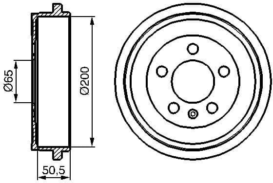 Brake Drum 0986477133 - image 9