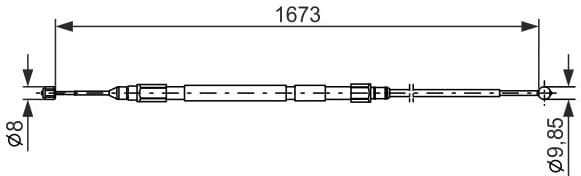 Cable Pull, parking brake 1987477947 - image 7