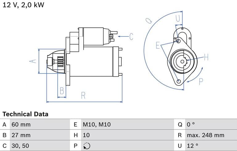 Starter 0986023110 - image 6